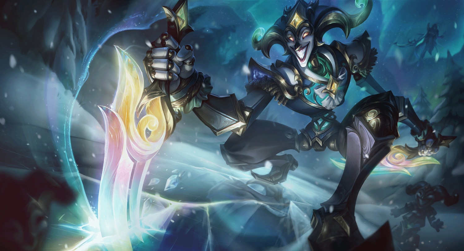 《英雄聯盟》北極星使者系列皮膚展示、原畫一覽！