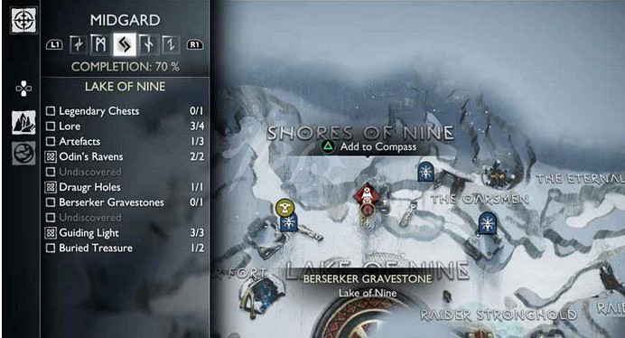 《戰神5》狂戰士位置在哪？狂戰士之墓位置一覽