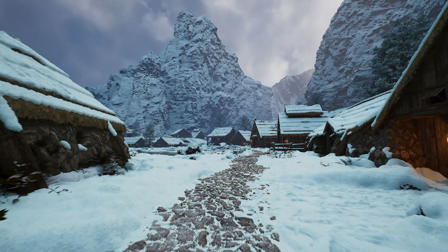 粉絲虛幻5重製《上古卷軸5:天際》:白雪皚皚的晨星城 粉絲虛幻5重製《上古卷軸5:天際》:白雪皚皚的晨星城