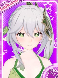 《戀活Sunshine》草神納西妲怎麽捏?人物卡白草淨華納西妲分享 《戀活Sunshine》草神納西妲怎麽捏?人物卡白草淨華納西妲分享