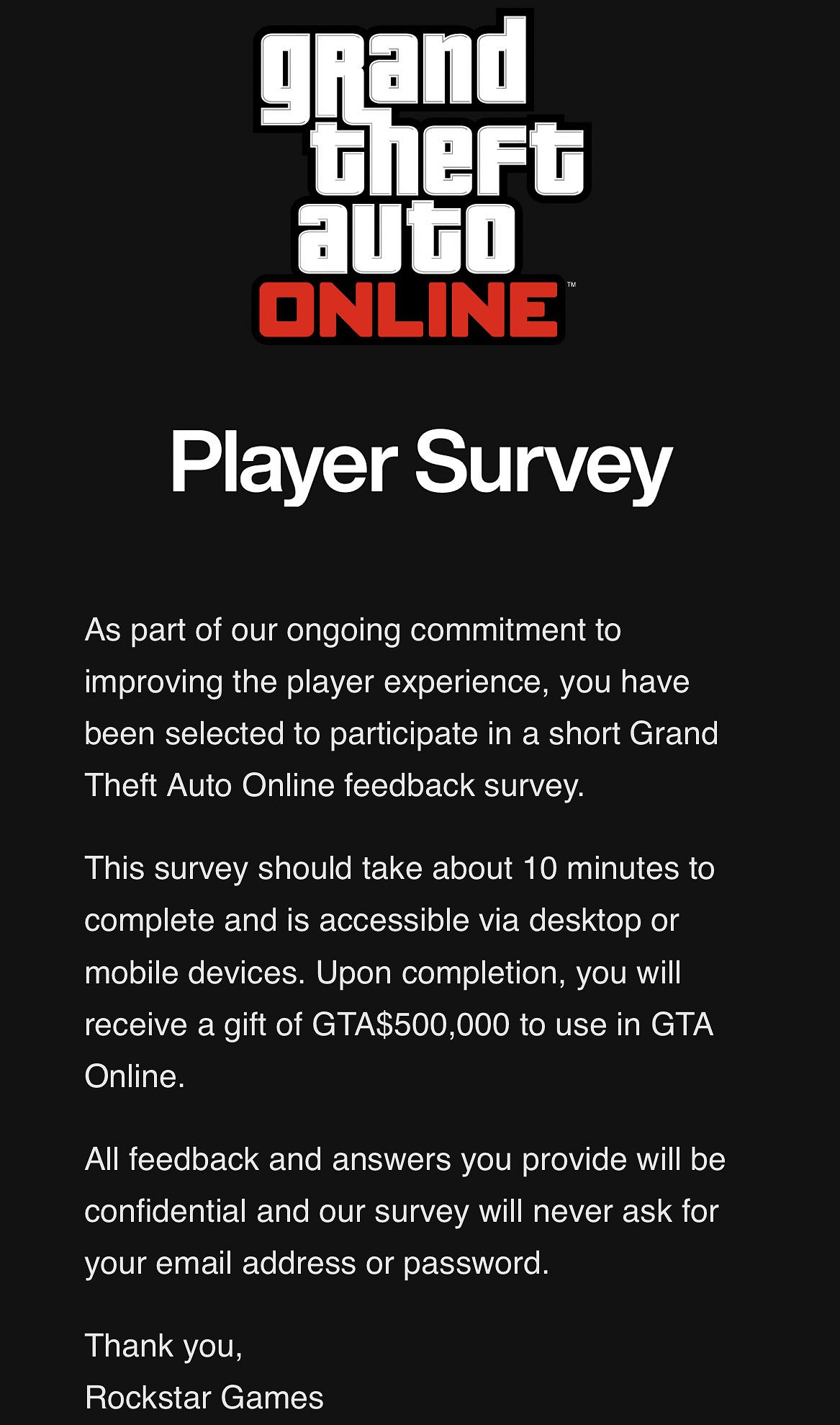 R星問卷調查:充GTA+會員或能免費玩R星經典遊戲 R星問卷調查:充GTA+會員或能免費玩R星經典遊戲