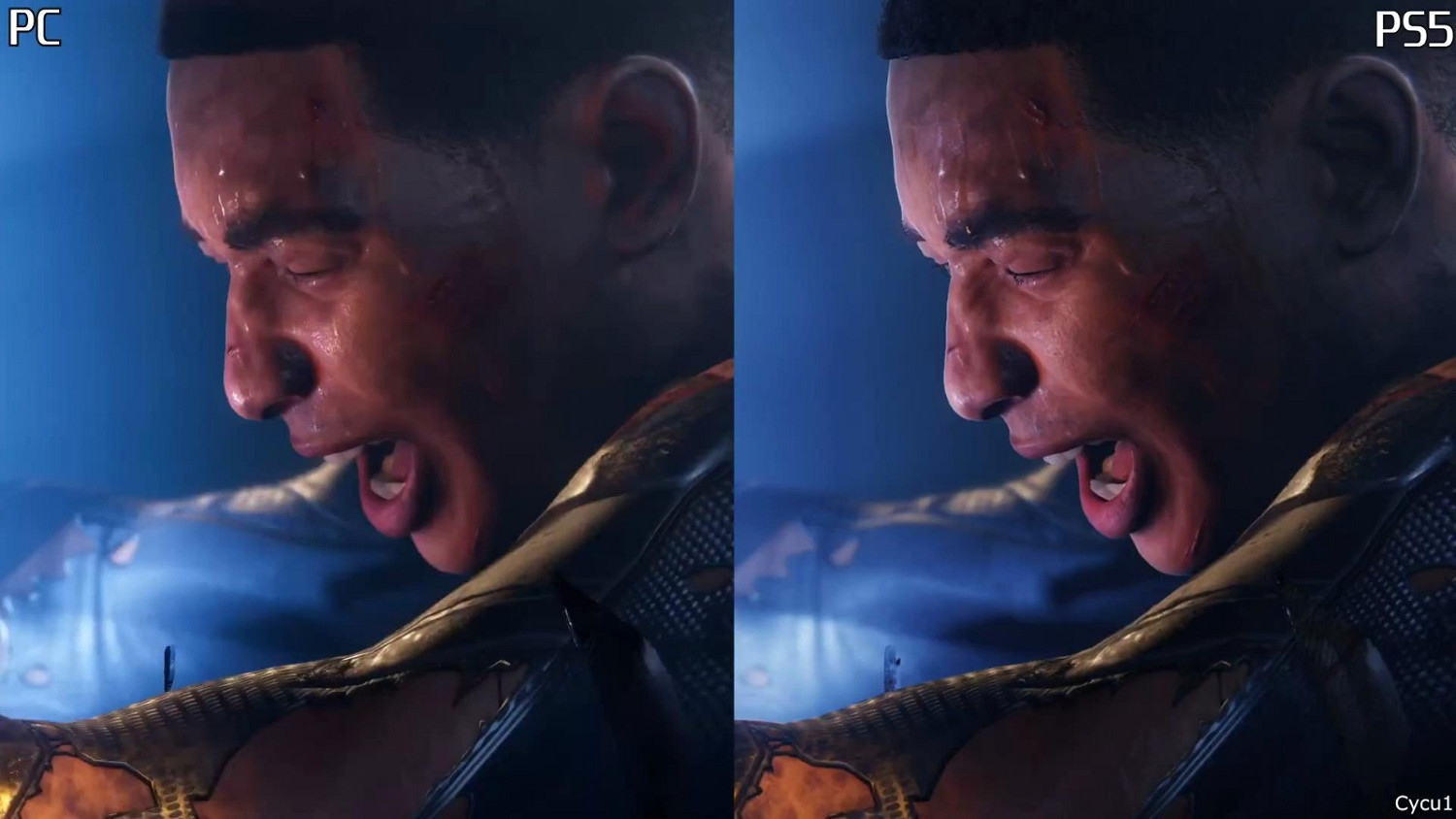 《蜘蛛人：邁爾斯》PC版與PS5早期畫面對比