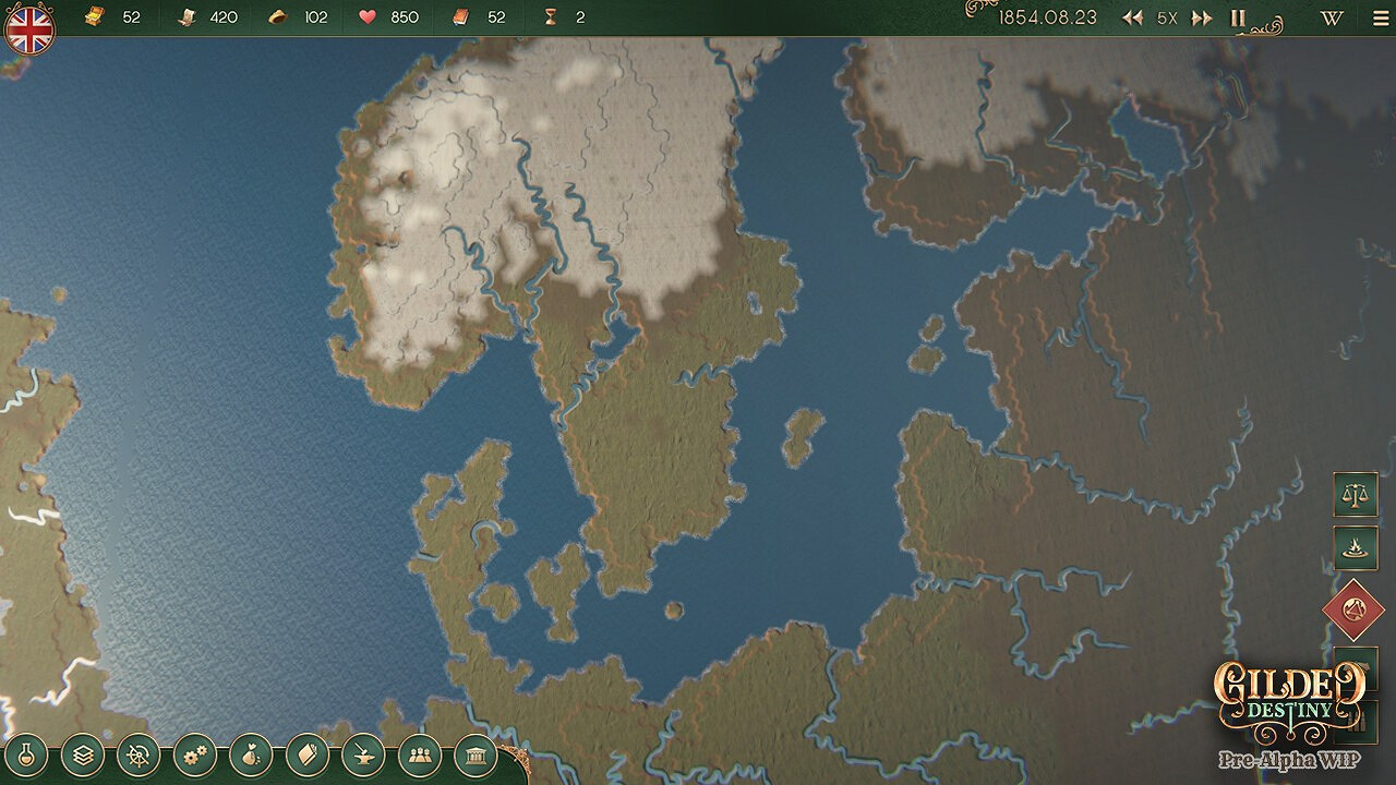 工業革命背景戰略遊戲《鍍金天命》上線Steam 2024年發售 工業革命背景戰略遊戲《鍍金天命》上線Steam 2024年發售