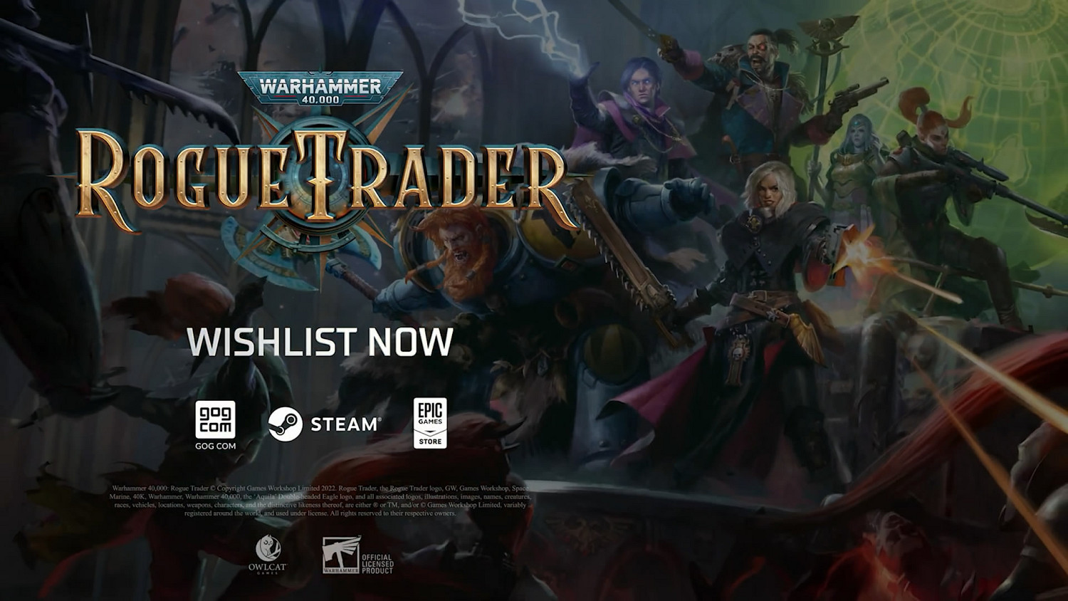 CRPG遊戲《戰鎚40K：行商浪人》首部試玩預告片公布