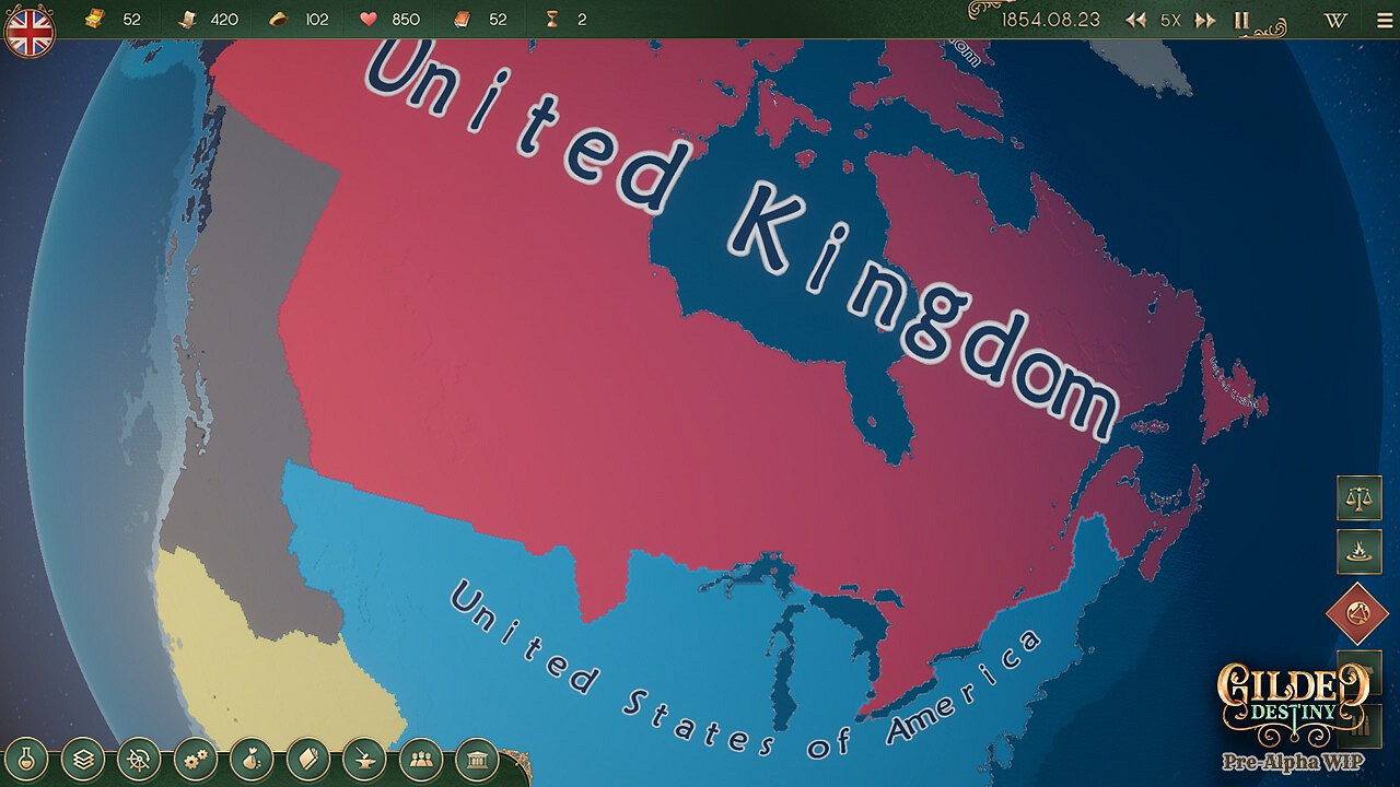 工業革命背景戰略遊戲《鍍金天命》上線Steam 2024年發售 工業革命背景戰略遊戲《鍍金天命》上線Steam 2024年發售