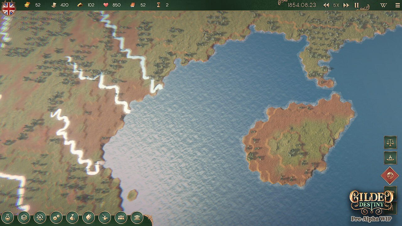 工業革命背景戰略遊戲《鍍金天命》上線Steam 2024年發售 工業革命背景戰略遊戲《鍍金天命》上線Steam 2024年發售