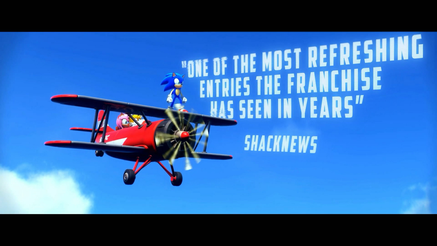 世嘉《索尼克：未知邊境》媒體讚譽宣傳片今日公布！