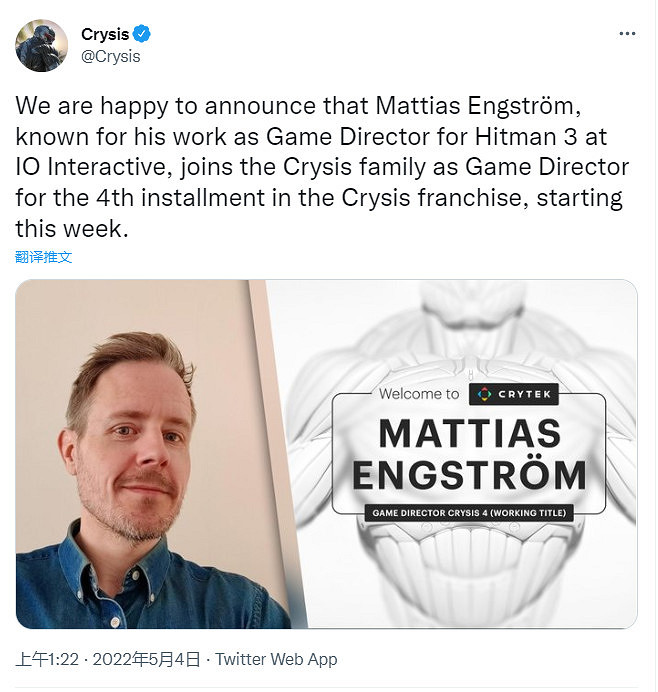 《殺手3》總監將主導《末日之戰4》開發