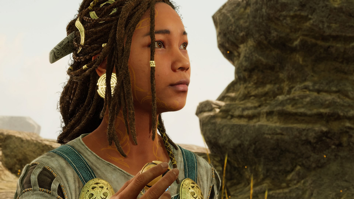 《戰神：諸神黃昏》黑妹演員曬美照 玩家誇讚真漂亮