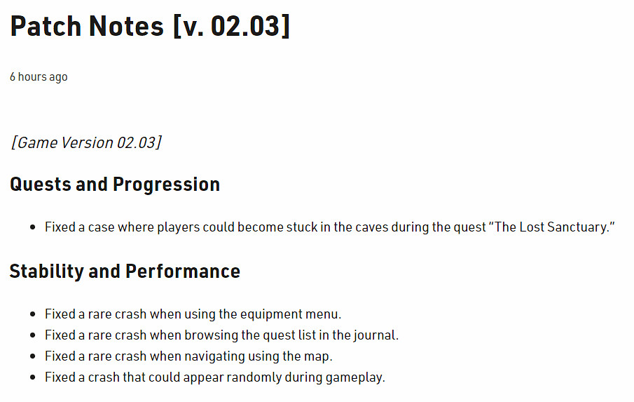 《戰神5》2.03更新檔更新:修復被困在洞穴和其他BUG! 《戰神5》2.03更新檔更新:修復被困在洞穴和其他BUG!