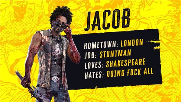 《死亡島2》角色介紹Jacob篇 個性十足的“屠夫”！