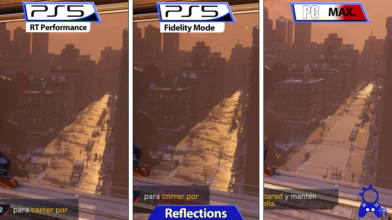 《蜘蛛人：邁爾斯莫拉萊斯》PS5 與 PC 表現對比