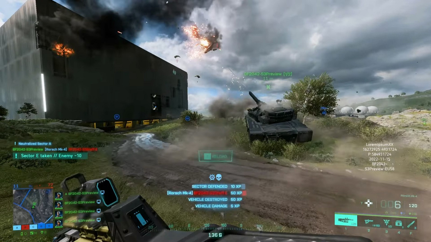 《戰地風雲2042》第三賽季上手影片 軌道炮太猛了 《戰地風雲2042》第三賽季上手影片 軌道炮太猛了