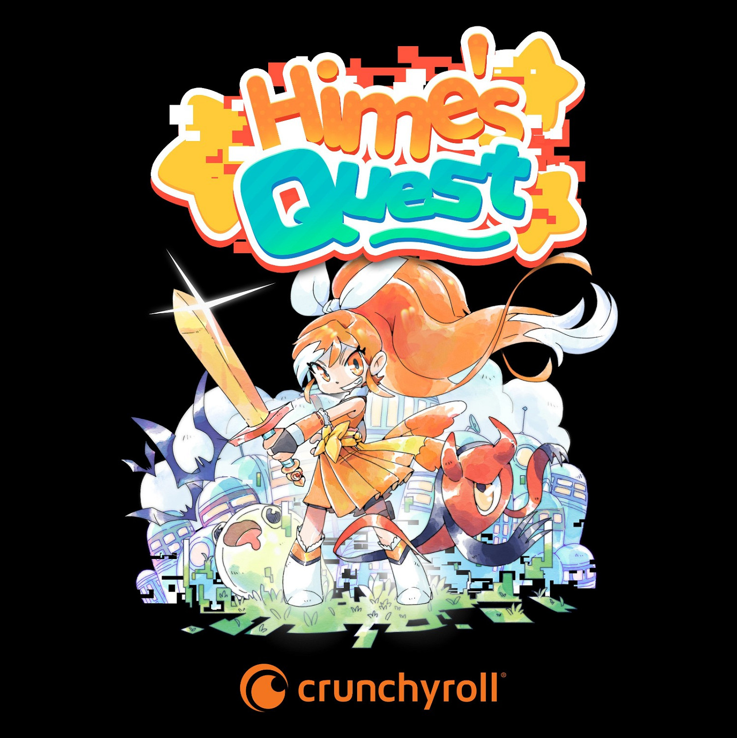 Crunchyroll公布8位動作冒險遊戲《公主任務》 Crunchyroll公布8位動作冒險遊戲《公主任務》