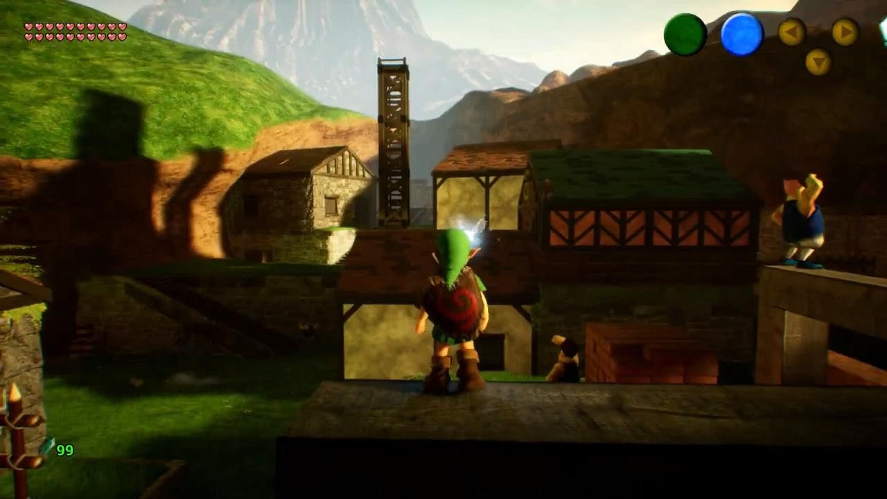 虛幻5重製《薩爾達:時之笛》新展示 畫面還不錯 虛幻5重製《薩爾達:時之笛》新展示 畫面還不錯