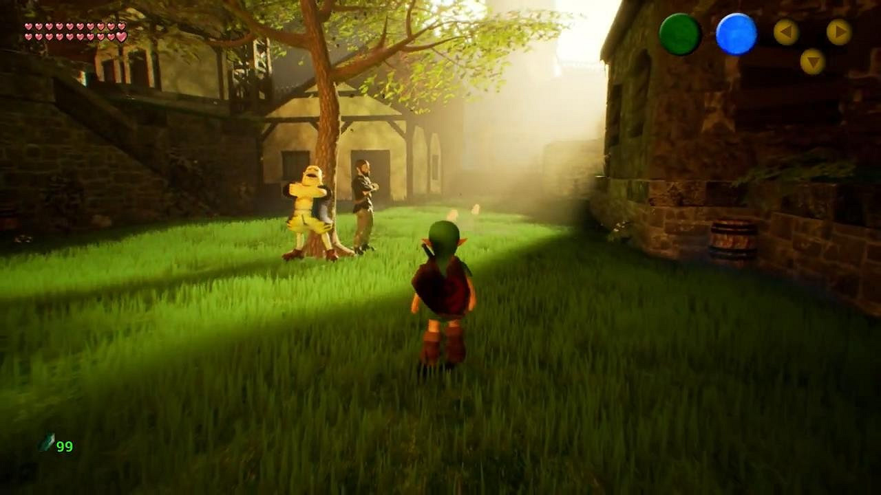 虛幻5重製《薩爾達:時之笛》新展示 畫面還不錯 虛幻5重製《薩爾達:時之笛》新展示 畫面還不錯