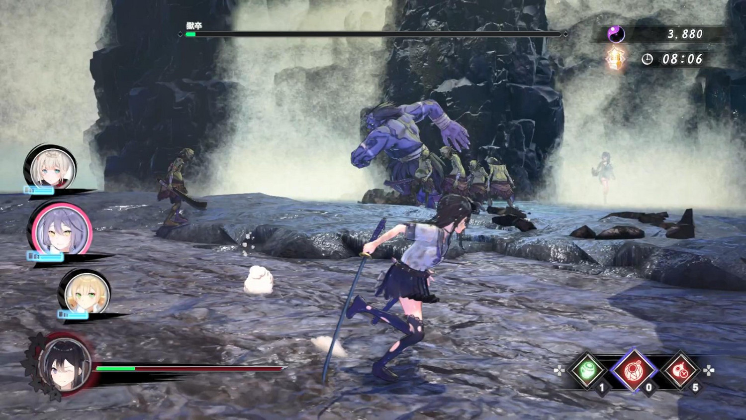 美少女動作遊戲《武士少女》新實機展示 JK爆衣戰鬥