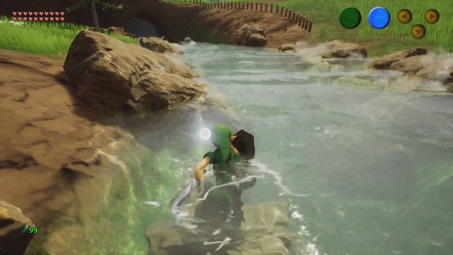 飯製虛幻5《塞爾達傳說：時之笛》新實機：視效出色！