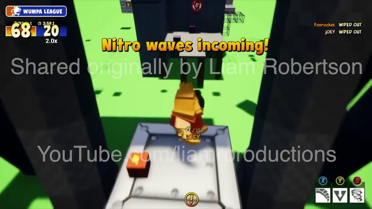 《袋狼大進擊》對戰遊戲《Wumpa League》早期實機洩露 《袋狼大進擊》對戰遊戲《Wumpa League》早期實機洩露