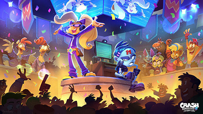 《袋狼大進擊》對戰遊戲《Wumpa League》早期實機洩露 《袋狼大進擊》對戰遊戲《Wumpa League》早期實機洩露