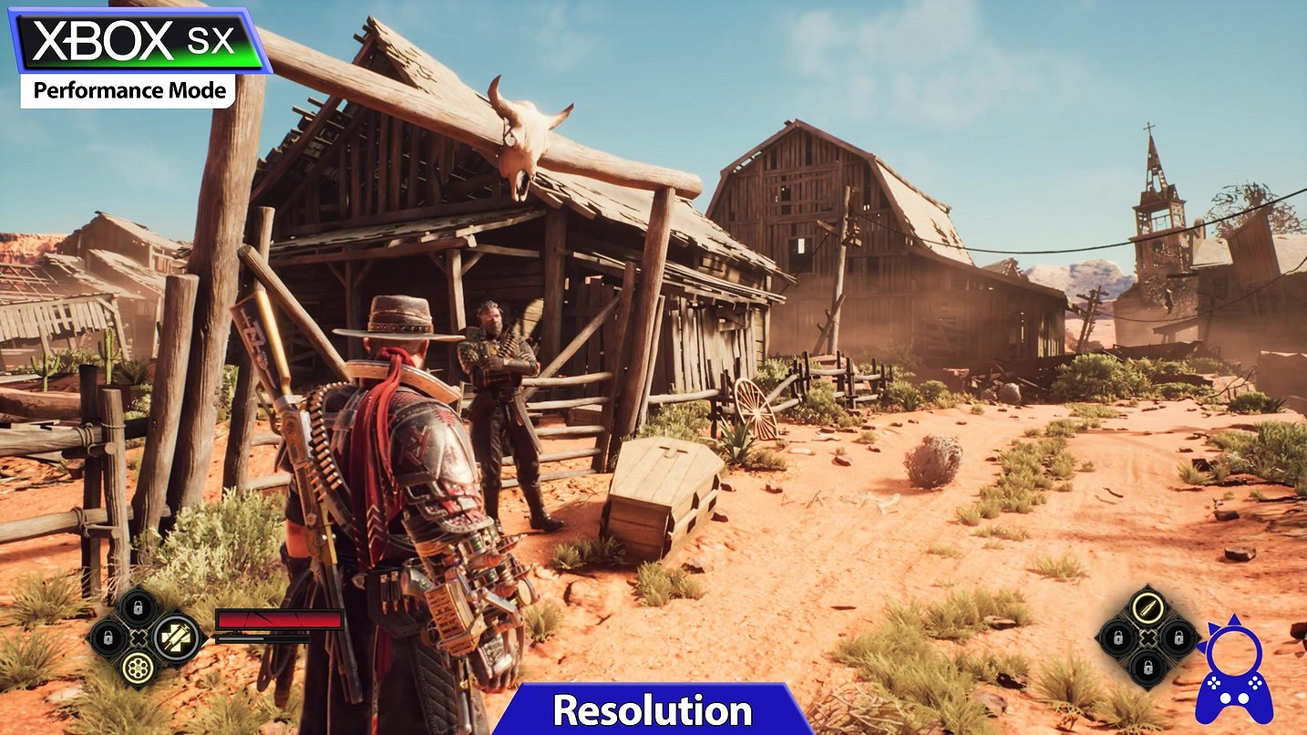 《暗邪西部》各平台畫面對比影片:PS5|XSX達4K/30幀 《暗邪西部》各平台畫面對比影片:PS5|XSX達4K/30幀