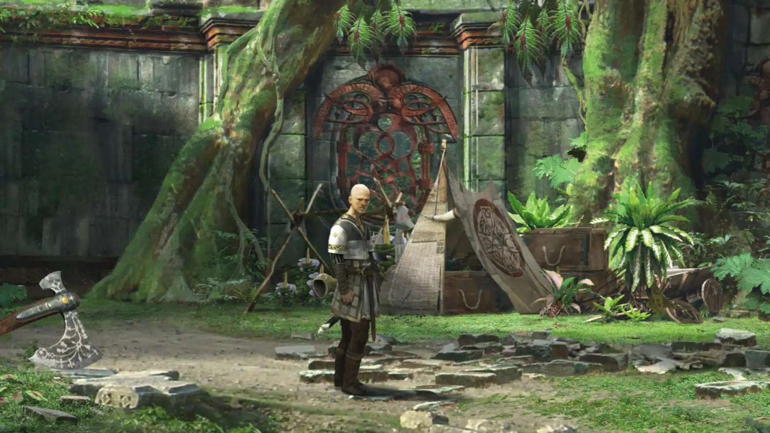 《戰神：諸神黃昏》曝早期概念圖 奧丁更“慈祥”！