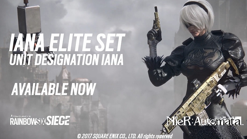 《彩六：圍攻》連動《尼爾》第二彈宣傳片 2B登場！