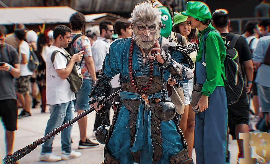 著實花了一番心思!國外小哥COS《黑神話:悟空》! 著實花了一番心思!國外小哥COS《黑神話:悟空》!