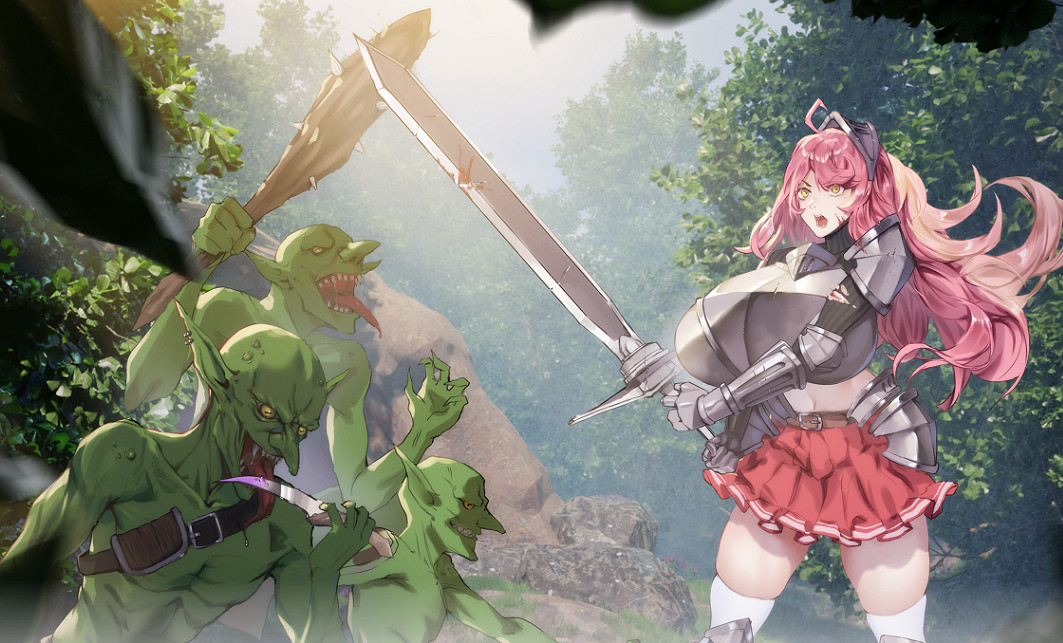 P站的哥布林累了，女騎士可以早點回家了