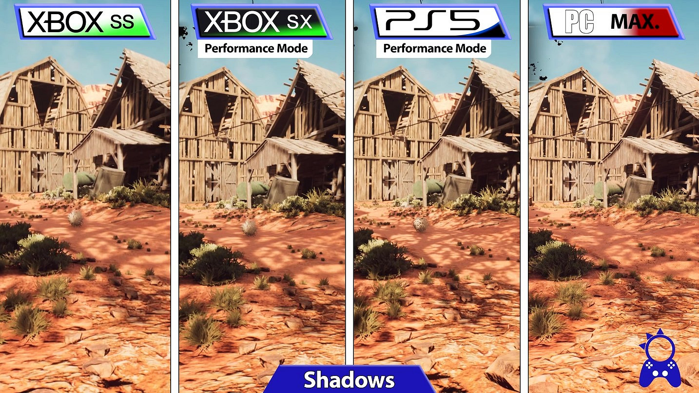 《暗邪西部》各平台畫面對比影片:PS5|XSX達4K/30幀 《暗邪西部》各平台畫面對比影片:PS5|XSX達4K/30幀