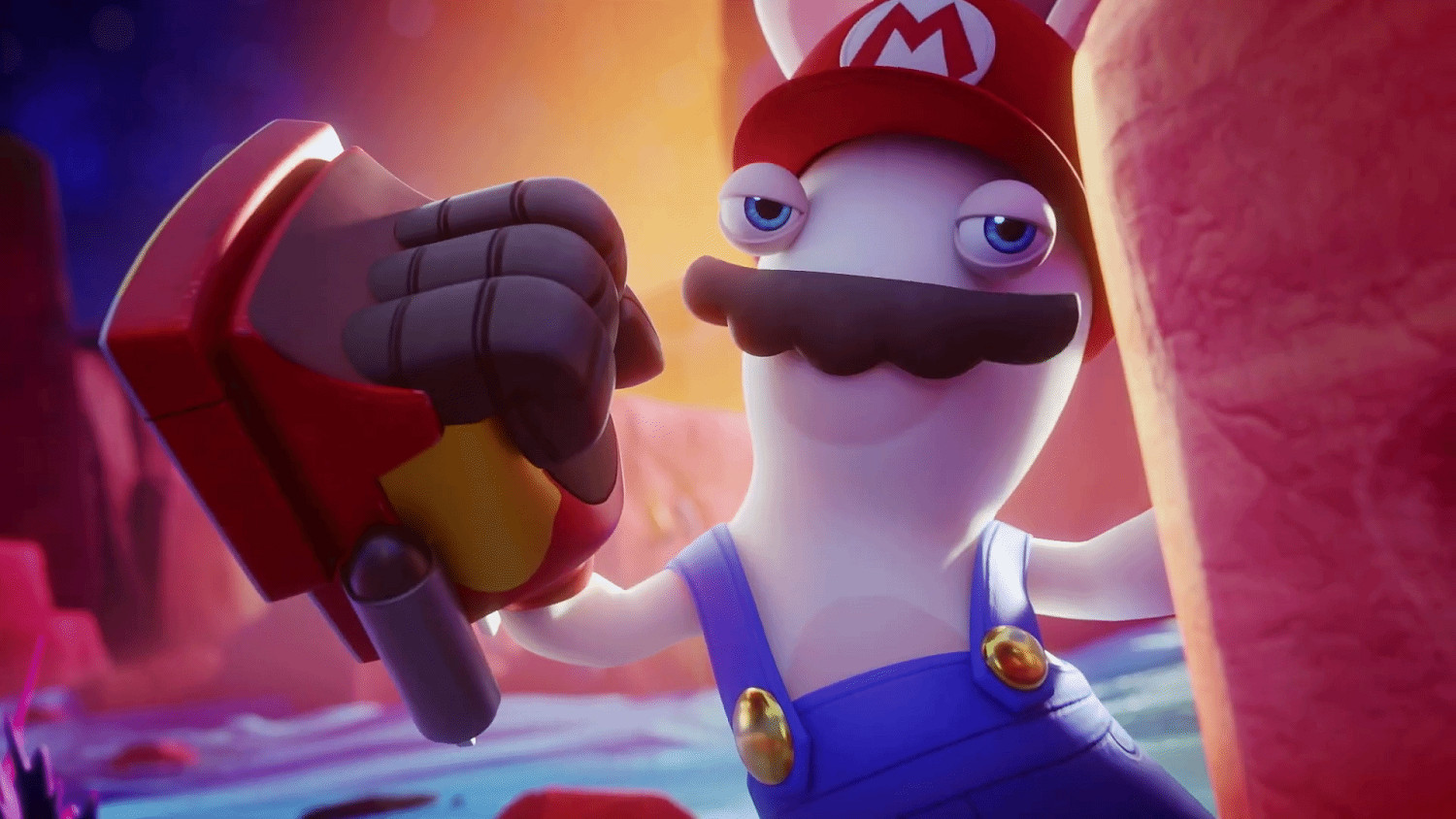 《瑪利歐瘋兔 星耀之願》新宣傳片 瑪利歐持槍突突突 《瑪利歐瘋兔 星耀之願》新宣傳片 瑪利歐持槍突突突