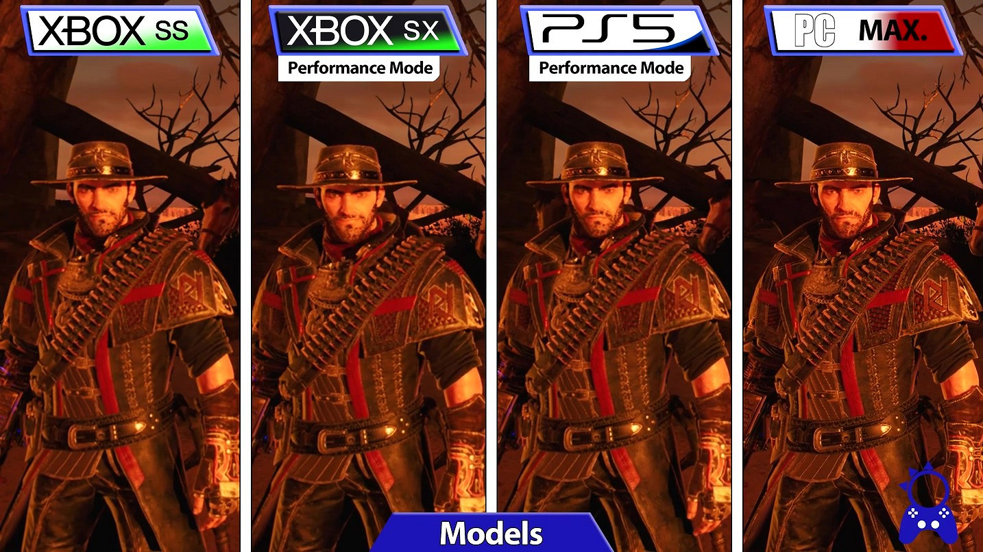 《暗邪西部》各平台畫面對比影片:PS5|XSX達4K/30幀 《暗邪西部》各平台畫面對比影片:PS5|XSX達4K/30幀