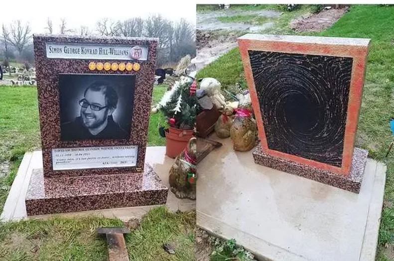 老二次元已經開始研究骨灰盒上雕點啥了