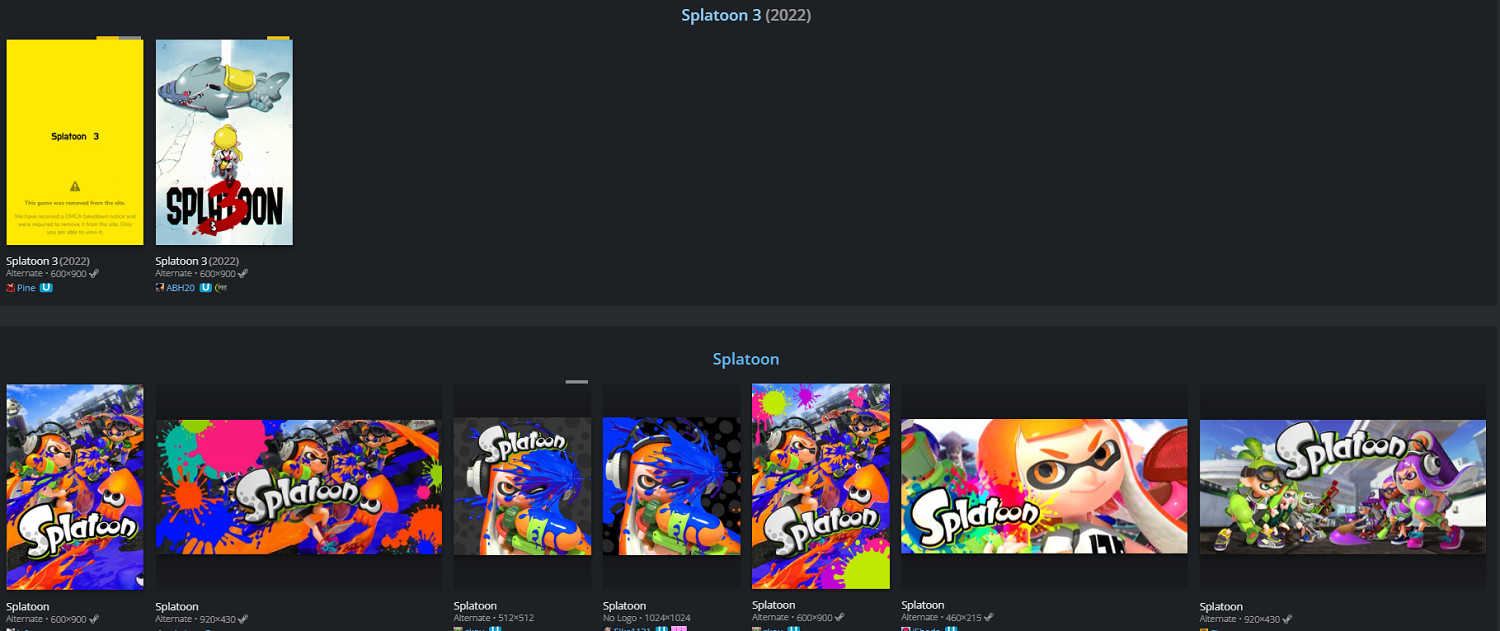 任天堂要求圖片分享網站刪除Switch遊戲在V社掌機上的封面