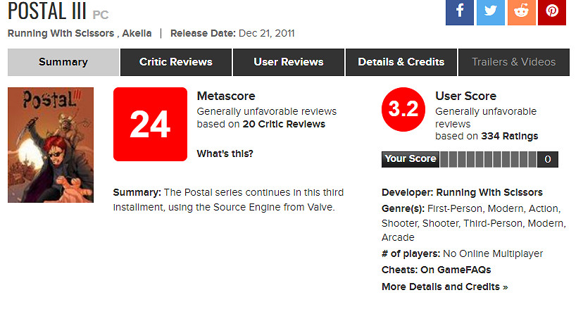 《喋血街頭3》從Steam下架 開發商很開心還建議玩盜版 《喋血街頭3》從Steam下架 開發商很開心還建議玩盜版