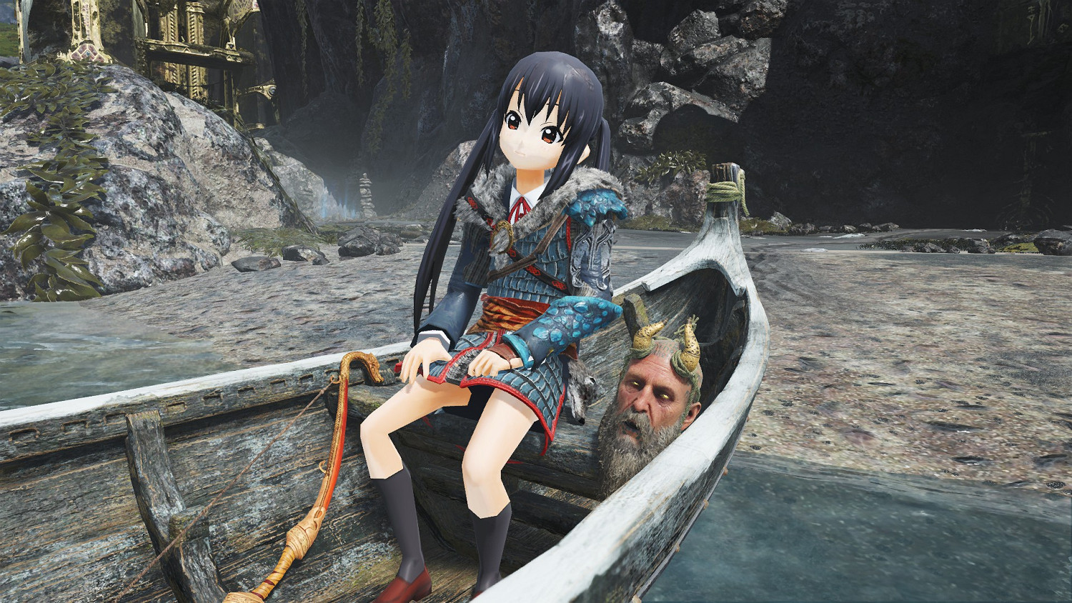 離譜反差萌!《戰神4》新替換Mod:輕音少女爆殺眾神 離譜反差萌!《戰神4》新替換Mod:輕音少女爆殺眾神