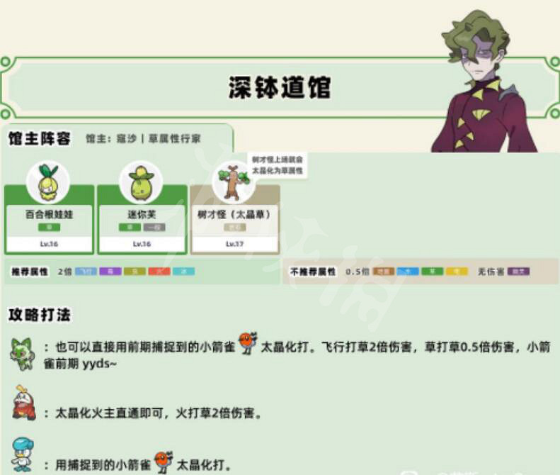 《寶可夢朱紫》草系道館怎麽打?草系道館打法 《寶可夢朱紫》草系道館怎麽打?草系道館打法
