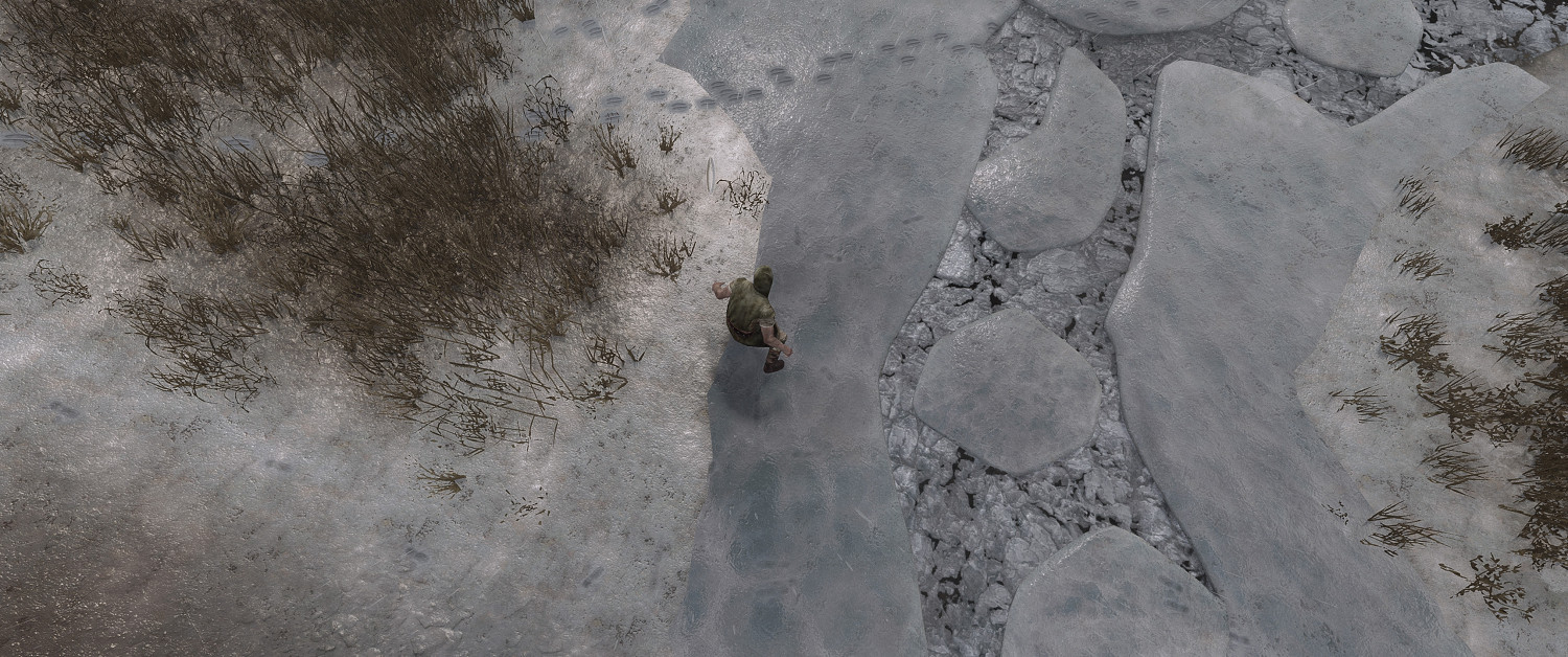 《上古卷軸V：無界天際》8K高清材質包：冰面煥然一新！