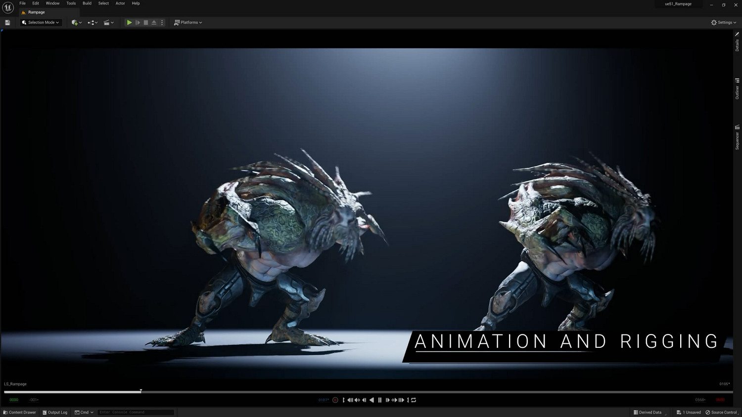 更輕鬆地構建開放世界！虛幻引擎5.1官方功能介紹影片