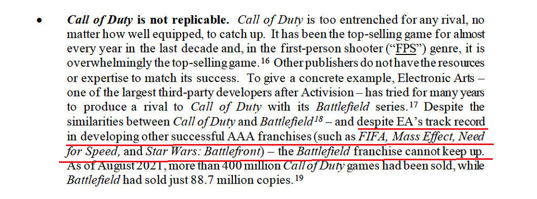 索尼稱《COD》對其不可替代!EA的《戰地》遠不能企及 索尼稱《COD》對其不可替代!EA的《戰地》遠不能企及