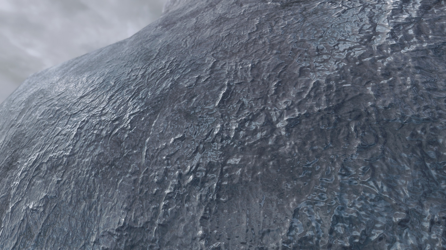 《上古卷軸V：無界天際》8K高清材質包：冰面煥然一新！