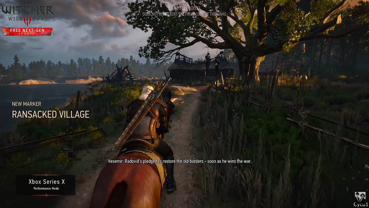 《巫師3》次世代版與原版影片對比 光影效果增明顯增強