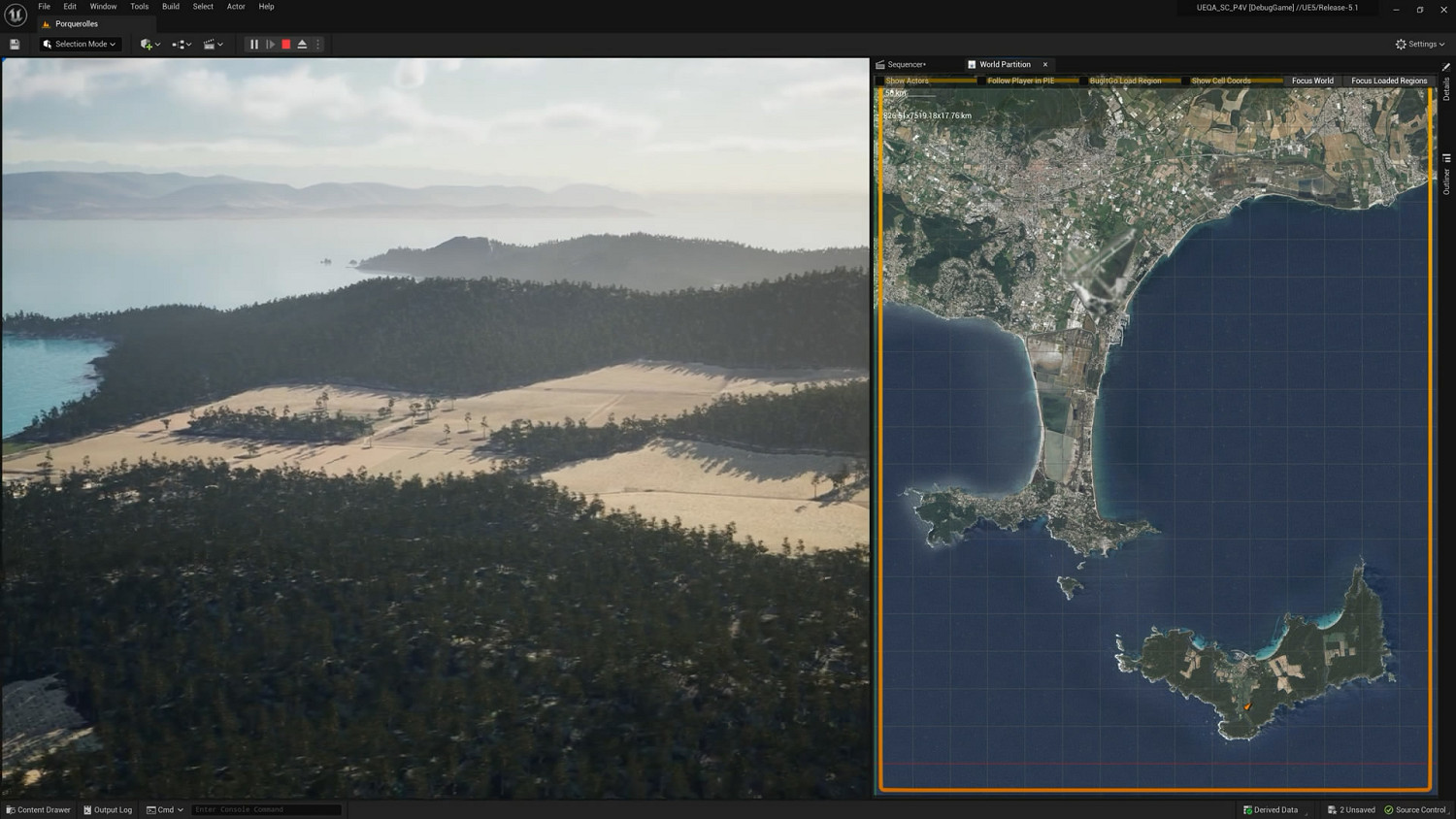 更輕鬆地構建開放世界！虛幻引擎5.1官方功能介紹影片