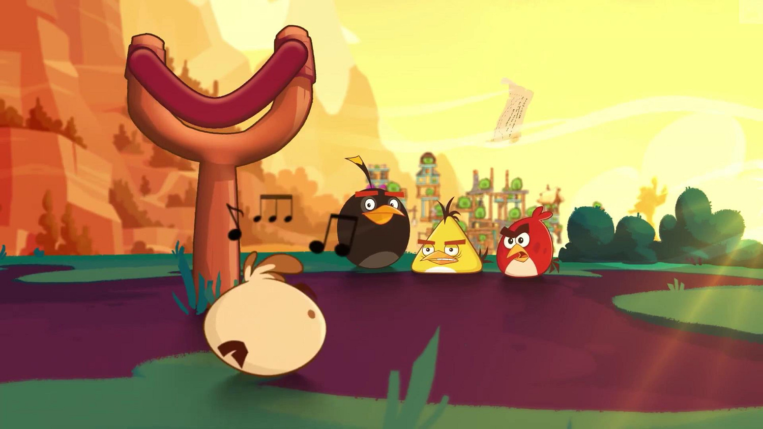 《憤怒的小鳥2》新角色來了 有點不正經的&quot;吸吸怪&quot;