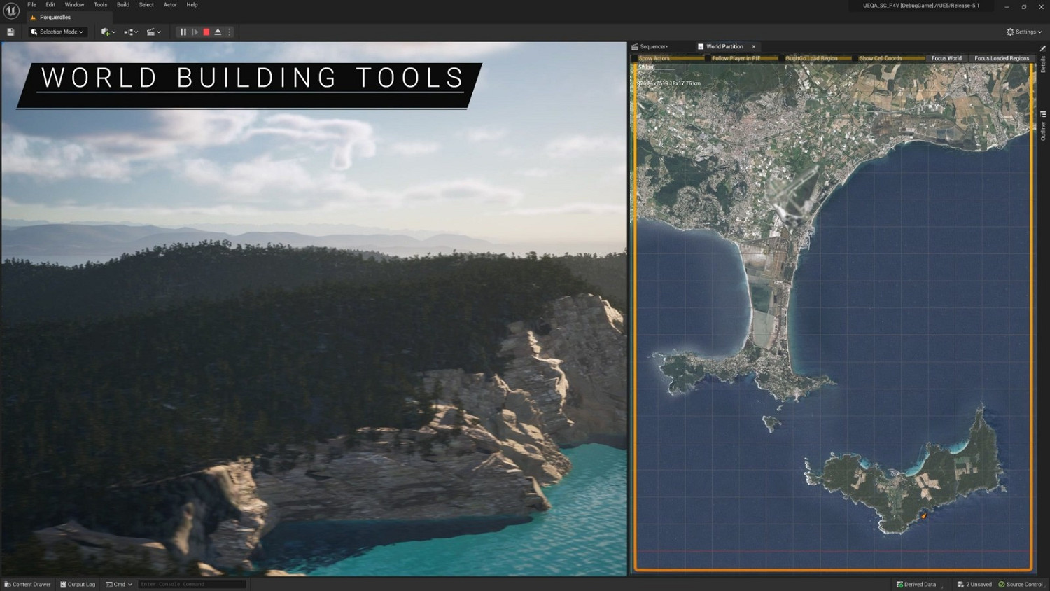 Epic虛幻5.1版本介紹 能有效的提高開發者效率