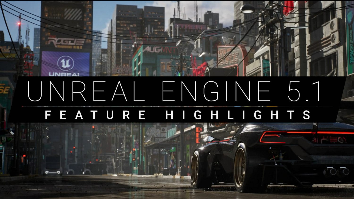 更輕鬆地構建開放世界！虛幻引擎5.1官方功能介紹影片