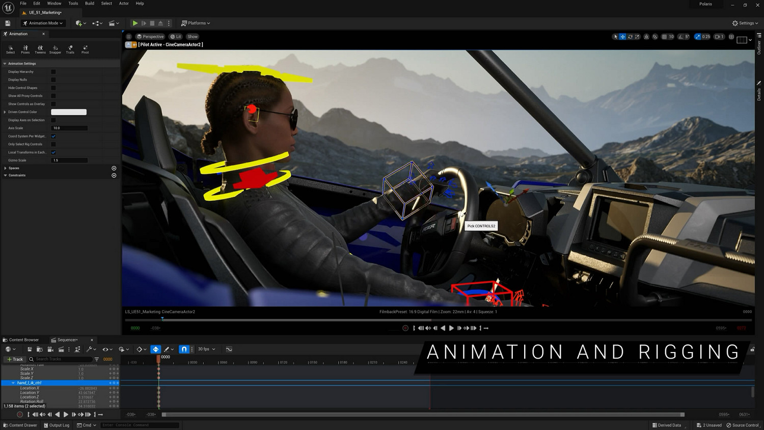更輕鬆地構建開放世界！虛幻引擎5.1官方功能介紹影片