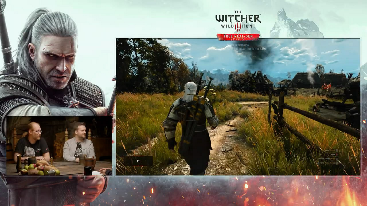 CDPR召開直播會 介紹PC版《巫師3》次世代更新詳情