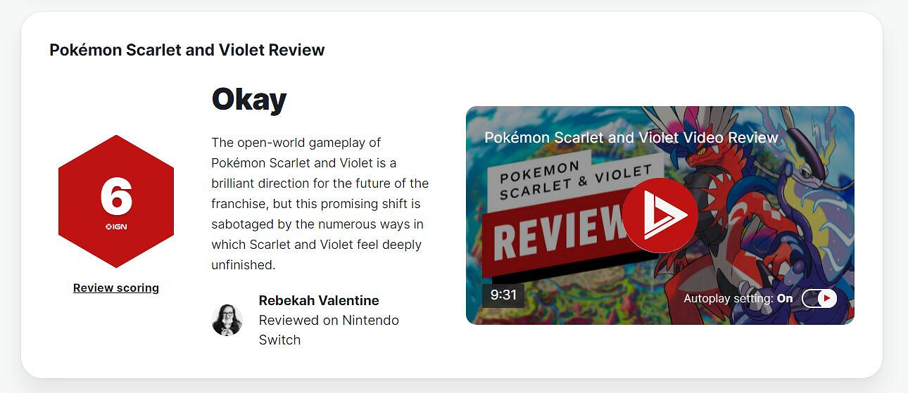 晚報:《蜘蛛人邁爾斯》更新 《寶可夢》IGN 6分 晚報:《蜘蛛人邁爾斯》更新 《寶可夢》IGN 6分