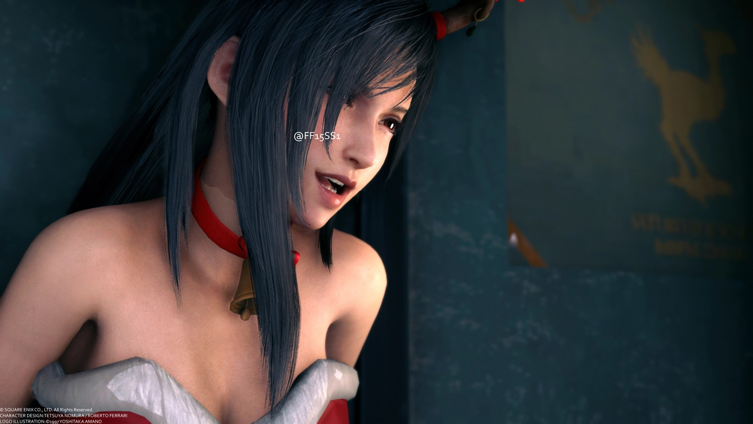 清純可愛！《最終幻想7重製版》蒂法聖誕小鹿套裝Mod